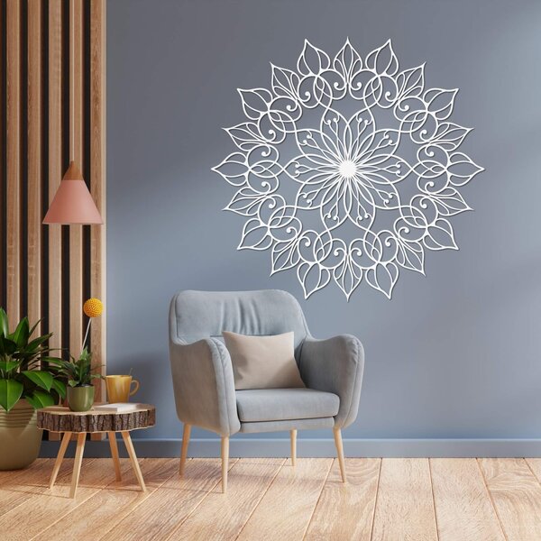 Dřevěná nástěnná dekorace Mandala Lotus | QUASAR: HDF - Javor 20 cm 4394-113018 HDF0247