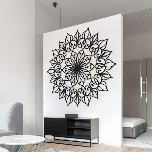 Dřevěná nástěnná dekorace Mandala Lotus | QUASAR: HDF - Javor 20 cm 4394-113018 HDF0247