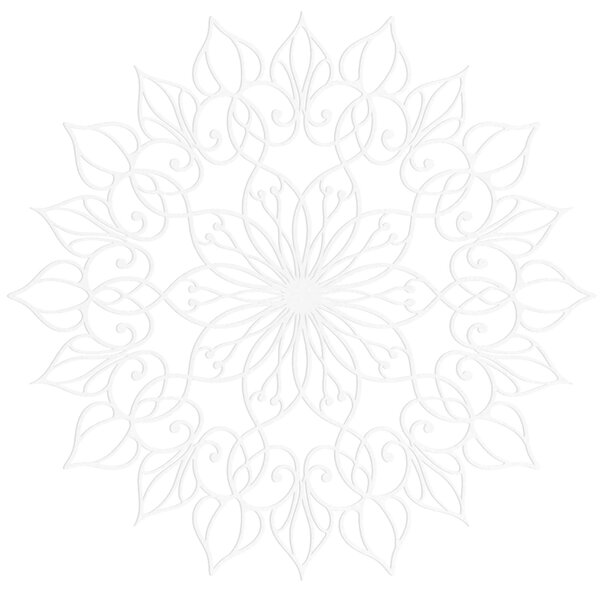 Dřevěná nástěnná dekorace Mandala Lotus | QUASAR: HDF - Javor 20 cm 4394-113018 HDF0247