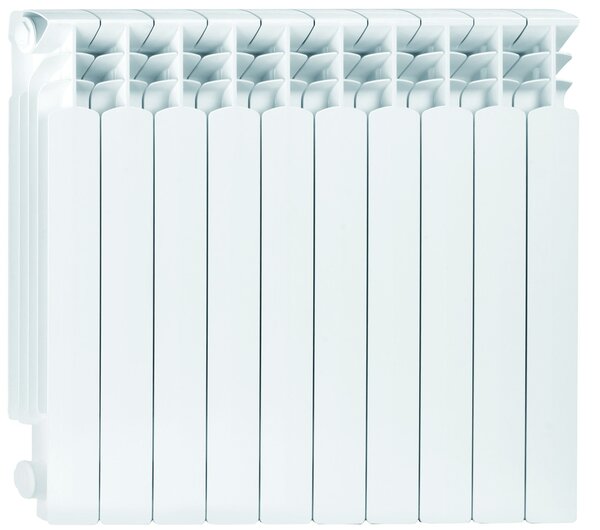 KFA Armatura G500F pokojový radiátor 57.2x80.5 cm podłączenie boční bílá 789-100-44