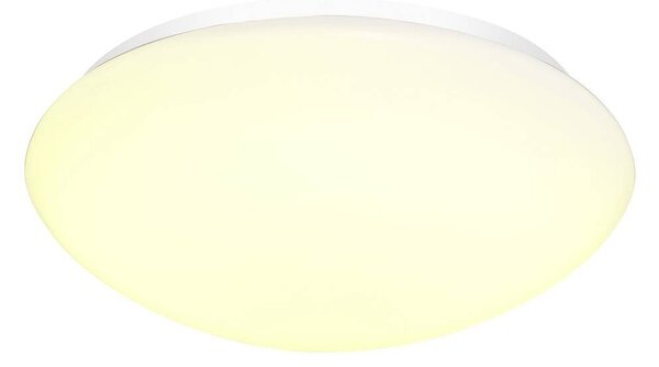 LA 1002021 LIPSY 40 Dome, LED, venkovní nástěnné a stropní nástavbové svítidlo, bílá, IP44, 3000/4000K - BIG WHITE (SLV)