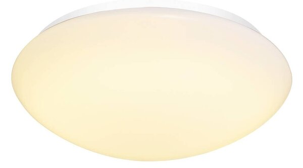 LA 1002021 LIPSY 40 Dome, LED, venkovní nástěnné a stropní nástavbové svítidlo, bílá, IP44, 3000/4000K - BIG WHITE (SLV)