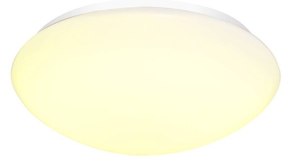 LA 1002021 LIPSY 40 Dome, LED, venkovní nástěnné a stropní nástavbové svítidlo, bílá, IP44, 3000/4000K - BIG WHITE (SLV)