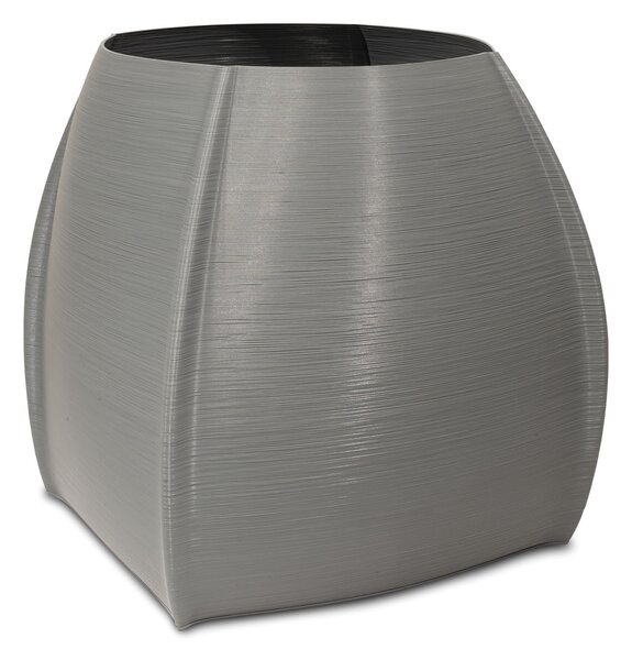 Big Bag 3D podlahový květináč, 55x55x58 cm Barva květináče: Kamenná šedá