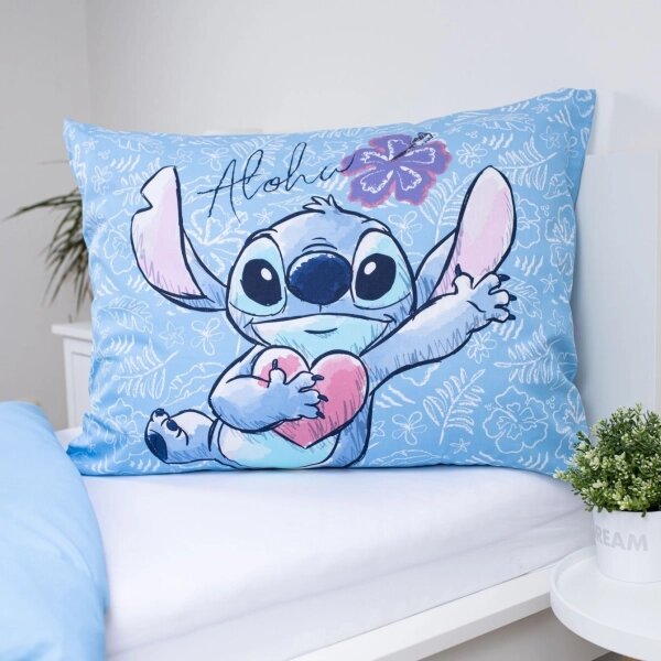 Jerry Fabrics Povlečení Lilo a Stitch Wave 140x200, 70x90 cm