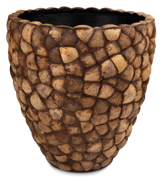 Podlahový květináč Coconut, Ø 45/60 cm, výška 50/65 cm Rozměry: Průměr 60 cm, Výška 65 cm