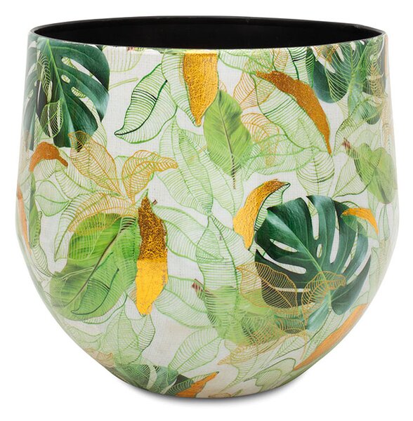 Sada květináčů Lush Botanic, 3 kusy, průměr 33/27/23 cm, výška 29/25,5/22 cm Rozměry: Průměr 27 cm, Výška 25,5 cm