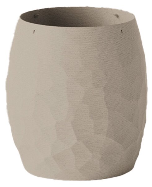 Organický 3D podlahový květináč, Ø 27 cm, výška 35 cm Barva květináče: Měsíční svit, Rozměry: Průměr 27 cm, Výška 35 cm