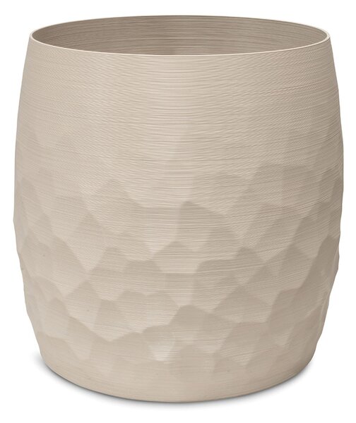 Organický 3D podlahový květináč, Ø 42,5 cm, výška 45 cm Barva květináče: Měsíční svit, Rozměry: Průměr 42,5 cm, Výška 45 cm