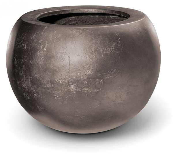 Květináč Royal, Globe, Ø 30/40/60 cm, výška 24/32/43 cm, champagne Rozměry: Průměr 30 cm, Výška 24 cm