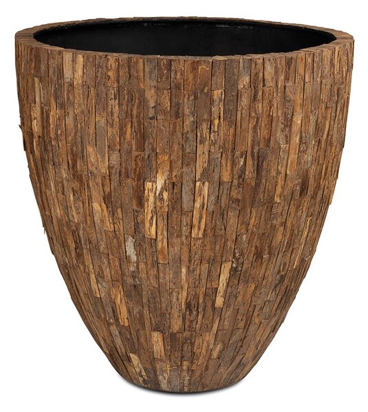 Woody květináč na podlahu, Ø 46/60 cm, výška 50/68 cm Rozměry: Průměr 60 cm, Výška 68 cm