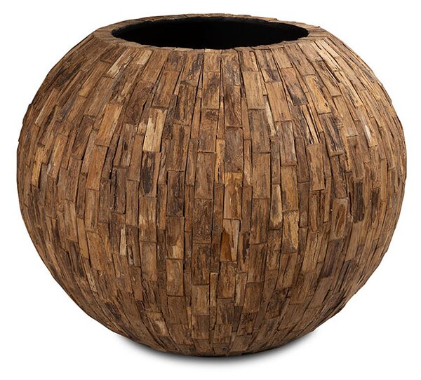 Woody květináč Globe, Ø 50/70 cm, výška 40/56 cm Rozměry: Průměr 50 cm, Výška 40 cm