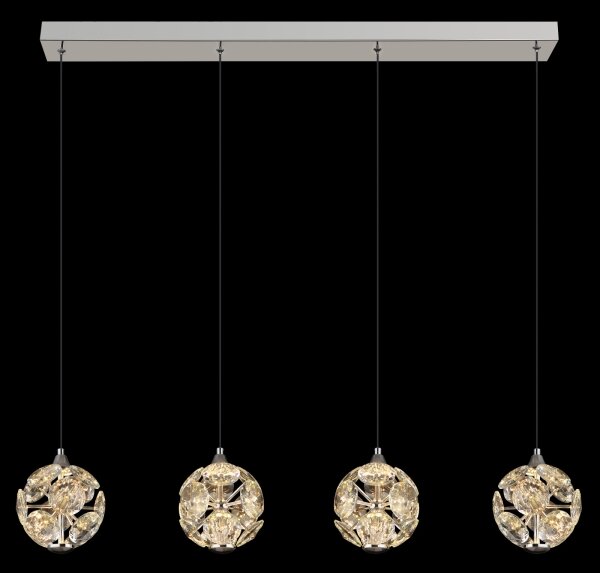 Globo 16047-4HC - LED Lustr na lanku VIRINA LED/32W/230V