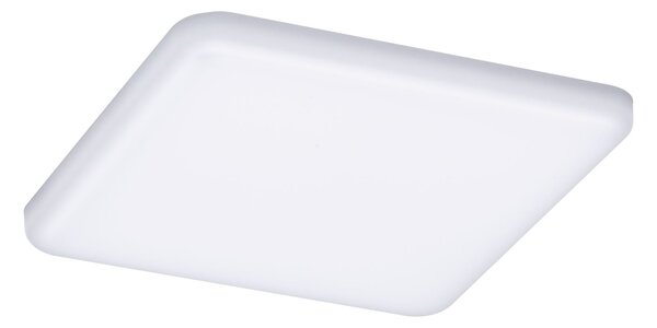 P 92394 LED vestavné svítidlo Veluna VariFit IP44 hranaté 125x125mm 8,5W 3.000K satén - PAULMANN