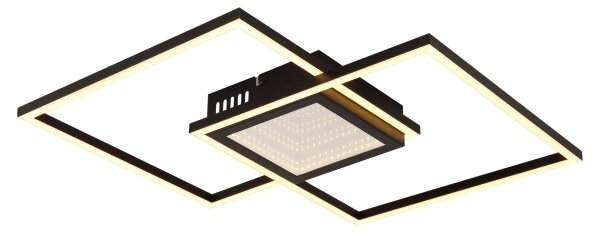 Globo 48468-32 - LED Stm stropní svítidlo SAUNDERS 32W/230V 42,6x42,6 cm
