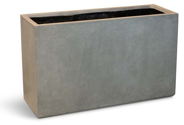 Roccastone přepážkový květináč, Kvádr, dxšxv 100/100 x 35/35 x 60/80 cm, antracit/přírodní beton Barva květináče: Přírodní beton, Rozměry: Délka,…