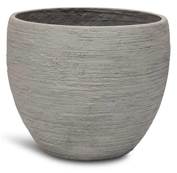 Pottery květináč, Ø 55/44/37 cm, výška 43,5/36/30 cm, šedý, antracitový Barva květináče: Šedá, Rozměry: Průměr 37 cm, Výška 30 cm