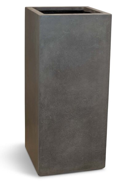 Roccastone květináč, Sloup, dxšxv 35/35 x 35/35 x 80/100 cm, antracit/přírodní beton Barva květináče: Antracit, Rozměry: Délka, Šířka, Výška 35x35x80…