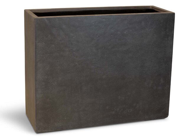 Roccastone přepážkový květináč, Kvádr, dxšxv 100/100 x 35/35 x 60/80 cm, antracit/přírodní beton Barva květináče: Antracit, Rozměry: Délka, Šířka,…