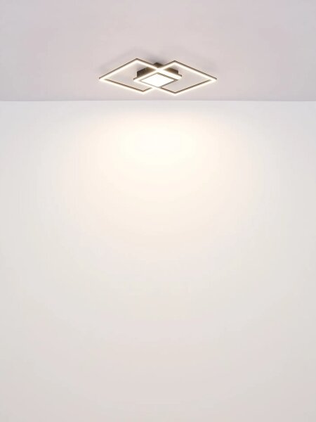 Globo 48468-32 - LED Stm stropní svítidlo SAUNDERS 32W/230V 42,6x42,6 cm