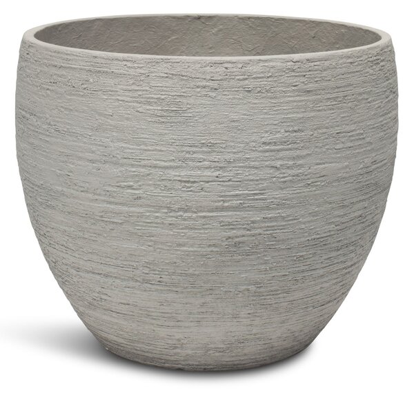Pottery květináč, Ø 55/44/37 cm, výška 43,5/36/30 cm, šedý, antracitový Barva květináče: Šedá, Rozměry: Průměr 55 cm, Výška 43,5 cm