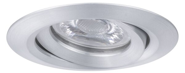 P 92974 LED vestavné svítidlo Nova mini Plus EasyDim výklopné 1x4,2W 2.700K hliník 230V - PAULMANN