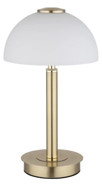 Globo 21953M - LED Stm dotyková stolní lampa ULDIN LED/7W/230V 3000K mosaz