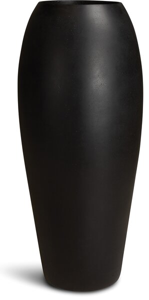 Květináč Polystone Essence, Ø 39/52 cm, výška 90/120 cm, krémový, šedý, antracitový Barva květináče: Antracitová, Rozměry: Průměr 52 cm, Výška 120 cm