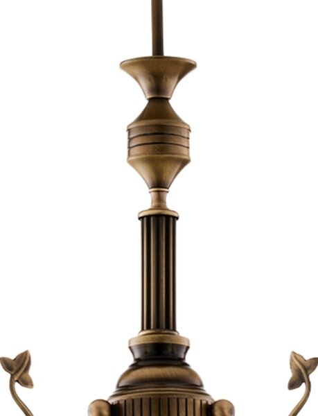 Brilagi - Lustr na tyči TAURUS 3xE27/15W/230V pr. 70 cm bronz