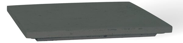Polystone Square květináč Anthracite Barva květináče: Antracitová, Rozměry: Délka, Šířka, Výška 35x35x3