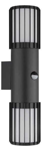 Globo 32160-2S -Venkovní nás svítidlo se senzorem MERVIN 2xE27/15W/230V IP54