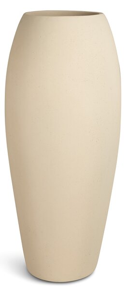 Květináč Polystone Essence, Ø 39/52 cm, výška 90/120 cm, krémový, šedý, antracitový Barva květináče: Krémová, Rozměry: Průměr 39 cm, Výška 90 cm