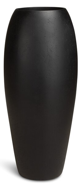 Květináč Polystone Essence, Ø 39/52 cm, výška 90/120 cm, krémový, šedý, antracitový Barva květináče: Antracitová, Rozměry: Průměr 39 cm, Výška 90 cm