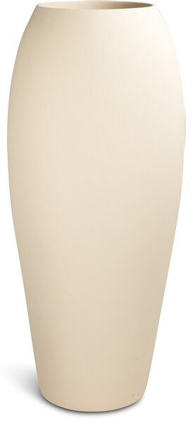 Květináč Polystone Essence, Ø 39/52 cm, výška 90/120 cm, krémový, šedý, antracitový Barva květináče: Krémová, Rozměry: Průměr 52 cm, Výška 120 cm