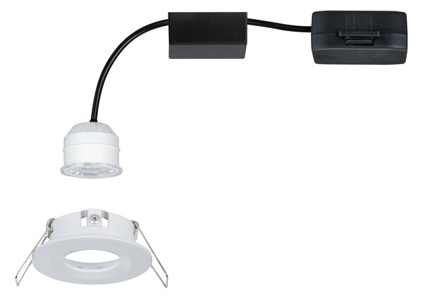 P 94298 LED vestavné svítidlo Nova mini nevýklopné IP44 1x4W 2.700K bílá mat 230V - PAULMANN