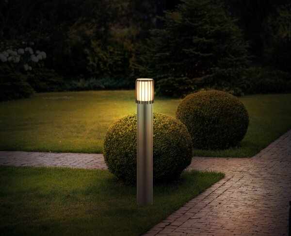 Globo 32163 - Venkovní lampa MERVIN 1xE27/15W/230V IP54 100 cm