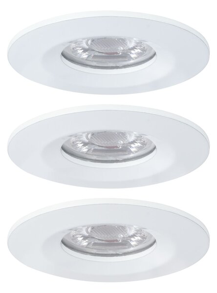 P 94299 LED vestavné svítidlo Nova mini nevýklopné IP44 3x4W 2.700K bílá mat 230V - PAULMANN