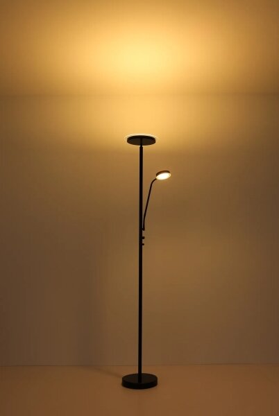 Globo 59092 - LED St stojací lampa ERNST LED/18,5W/230V + LED/4,5W