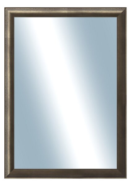 DANTIK - Zarámované zrcadlo - rozměr s rámem cca 50x70 cm z lišty Ferrosa grafit (3141)
