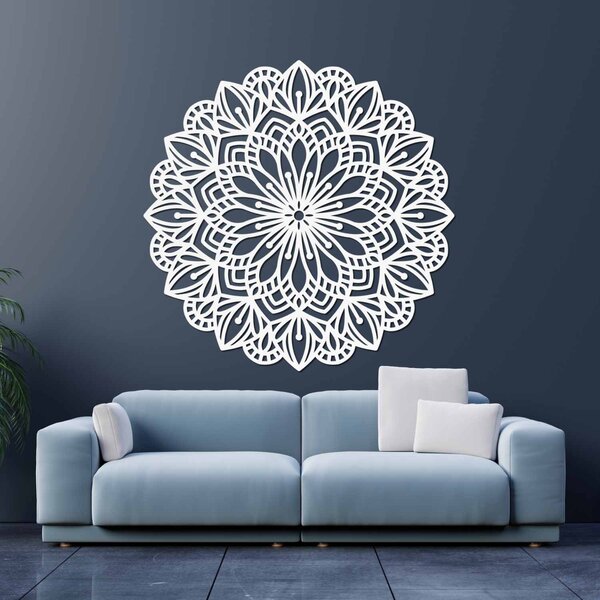 Dřevěná dekorace na stěnu mandala | PETALUM: HDF - Javor 20 cm 4430-88371 HDF0252