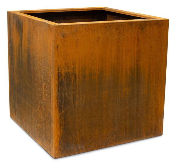 Květinová krychle Cortenová ocel, dxšxv 38/48/58/68/78 x 38/48/58/68/78 x 38/48/58/68/78cm Rozměry: Délka, Šířka, Výška 68x68x68 cm
