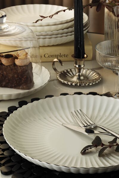 ASIR Porcelánová jídelní souprava LOTUS MINI 24 ks
