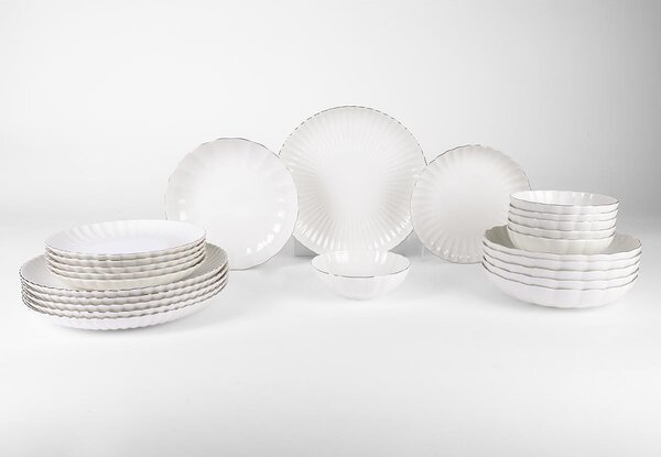 ASIR Porcelánová jídelní souprava LOTUS MINI 24 ks