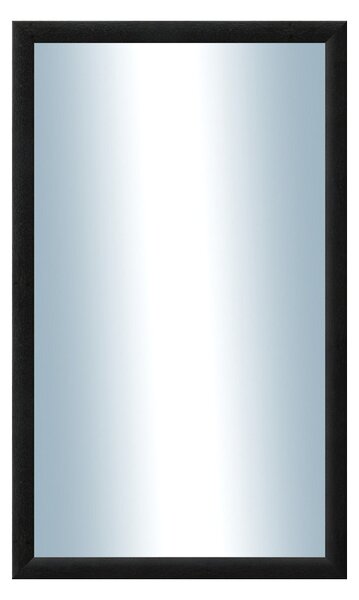 DANTIK - Zarámované zrcadlo - rozměr s rámem cca 60x100 cm z lišty LEDVINKA černá (1446)