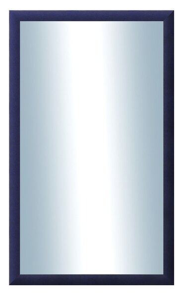 DANTIK - Zarámované zrcadlo - rozměr s rámem cca 60x100 cm z lišty LEDVINKA modrá (1444)