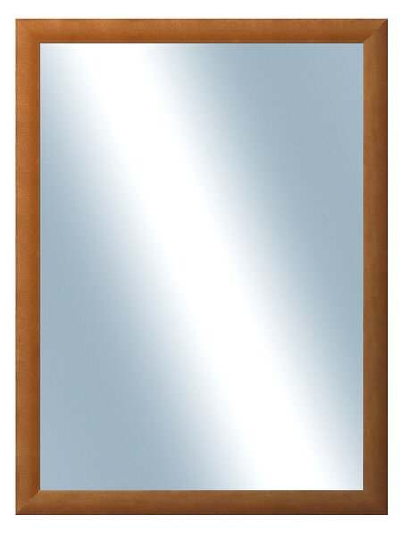 DANTIK - Zarámované zrcadlo - rozměr s rámem cca 60x80 cm z lišty LEDVINKA světle hnědá (1440)
