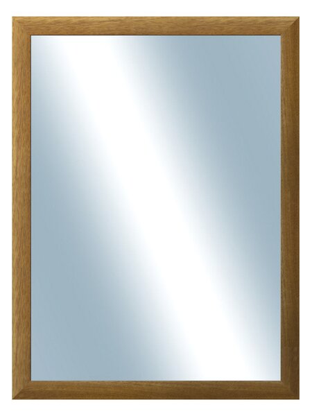 DANTIK - Zarámované zrcadlo - rozměr s rámem cca 60x80 cm z lišty LEDVINKA hnědá (1441)