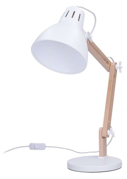 LED stolní lampička WO57 Falun, bílá