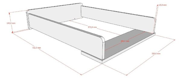 Béžový přebalovací pult Sezane – Vipack