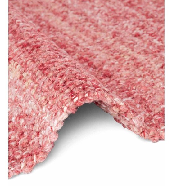 Tmavě růžový ručně tkaný běhoun z materiálu bouclé 80x200 cm Notting Hill Portobello – Ted Baker